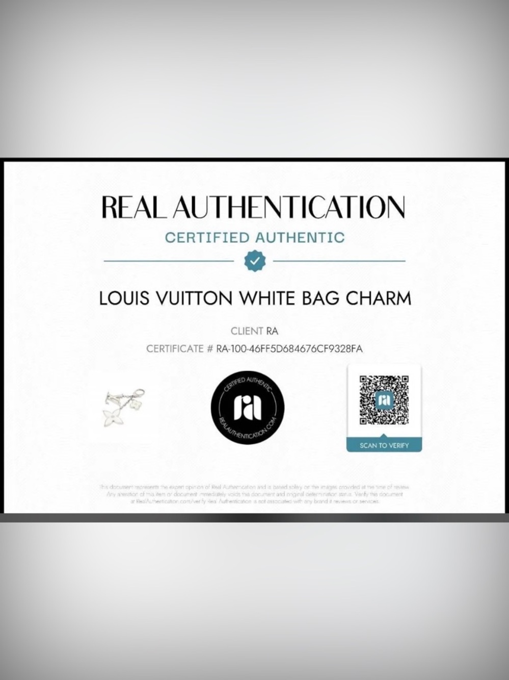 Louis Vuitton Fleur d'Epi bag charm and key holder - Picture 5 of 5